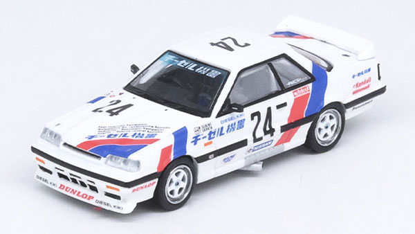 1/64 Nissan スカイライン GTS-R (HR31) #24 “DIESEL KIKI” JTC 1988[INNO Models]