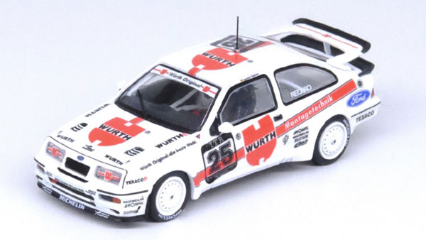 1/64 Ford シエラ RS500 COSWORTH #25 “TEAM WURTH RACING” DTM Nurburgring Winner 1988 A. Hahne[INNO Models]