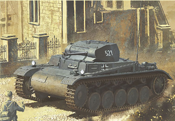 1/35 WW.II ドイツ軍 II号戦車 B型 豪華セット[ドラゴンモデル]《06