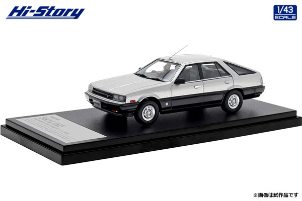 スカイライン　ハッチバック　2000 TURBO GT-E X 1984 1/43 NISSAN SKYLINE HATCHBACK 2000 TURBO GT-E・X (1984) ガン