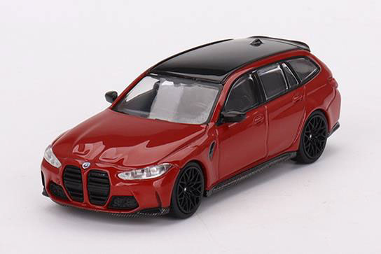 1/64 BMW M3 コンペティション ツーリング (G81) トロントレッドメタリック(左ハンドル)[MINI GT]