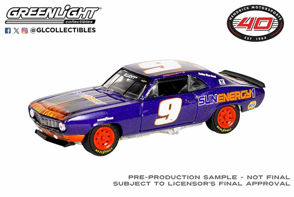 1/64 1969 Chevrolet Camaro - Chase Elliott / Hendrick Motorsports First Win Tribute - August 5， 2018 - Watkins Glen， NY《在庫切れ》