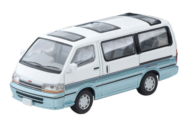 トミカリミテッドヴィンテージ ネオ LV-N208d トヨタ ハイエースワゴン スーパーカスタム (白/水色) 90年式[トミーテック]