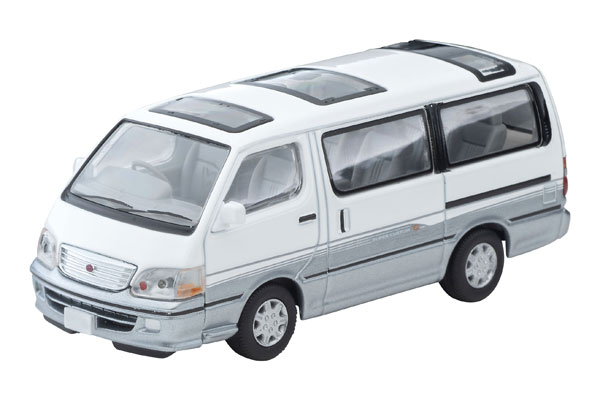 トミカリミテッドヴィンテージ ネオ LV-N216d トヨタ ハイエースワゴン スーパーカスタムG (白/銀) 2001年式[トミーテック]