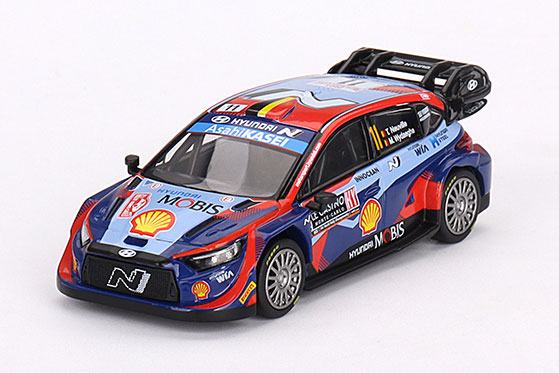 1/64 Hyundai i20 N Rally1 モンテカルロラリー 3位入賞車 #11(左ハンドル)[MINI GT]