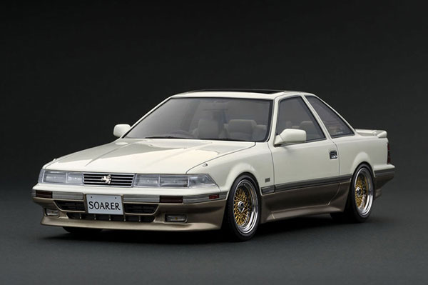 1/18 Toyota Soarer (Z20) 3.0GT-LIMITED White/Gold[イグニッション