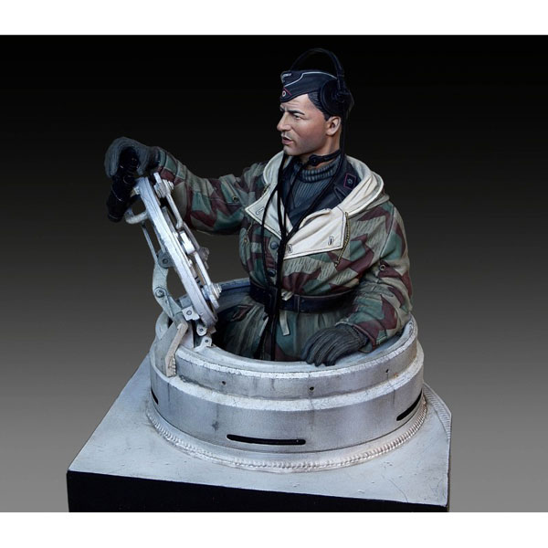 WWII ドイツ タイガーI重戦車初期型用 キューポラセット(汎用