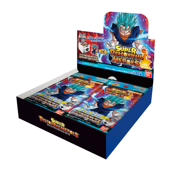 スーパードラゴンボールヒーローズ エクストラブースターパック4 20パック入りBOX[バンダイ]