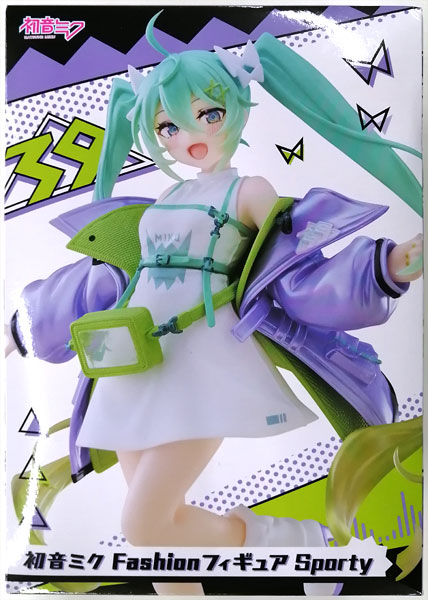 【中古】初音ミク Fashion フィギュア Sporty (プライズ)[タイトー]