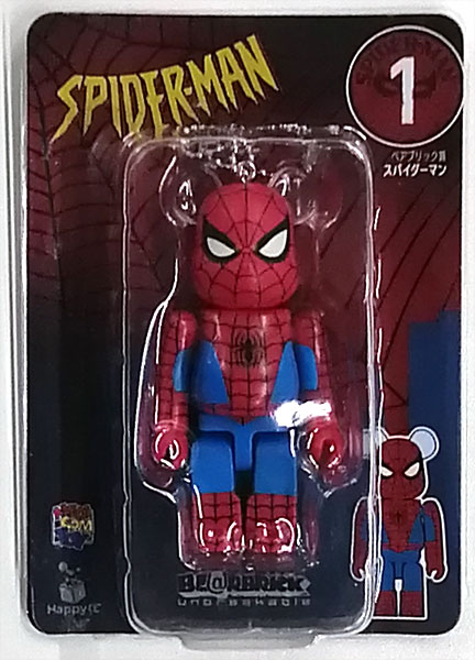 MARVEL SPIDER-MAN / Happyくじ BE＠RBRICK ベアブリック賞 1.スパイダーマン (プライズ)