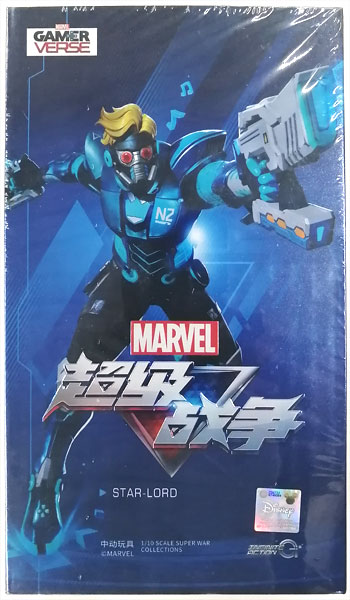 【中古】MARVEL Super War スター・ロード 1/10 アクションフィギュア[ZD Toys]