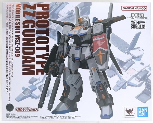 【中古】METAL ROBOT魂 (Ka signature) 〈SIDE MS〉 機動戦士ガンダムZZ(M-MSV) プロトタイプZZガンダム (魂ウェブ商店限定)[BANDAI SPIRITS]