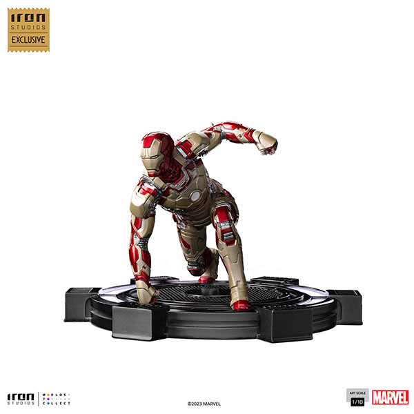 【中古】(本体B/箱B)マーベル アートスケール 1/10 アイアンマン・マーク42[映画『マーベル/インフィニティ・サーガ』][アイアン・スタジオ]《発売済・在庫品》