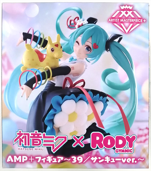 【中古】初音ミク×Rody AMP+ フィギュア～39/サンキューver.～ (プライズ)[タイトー]