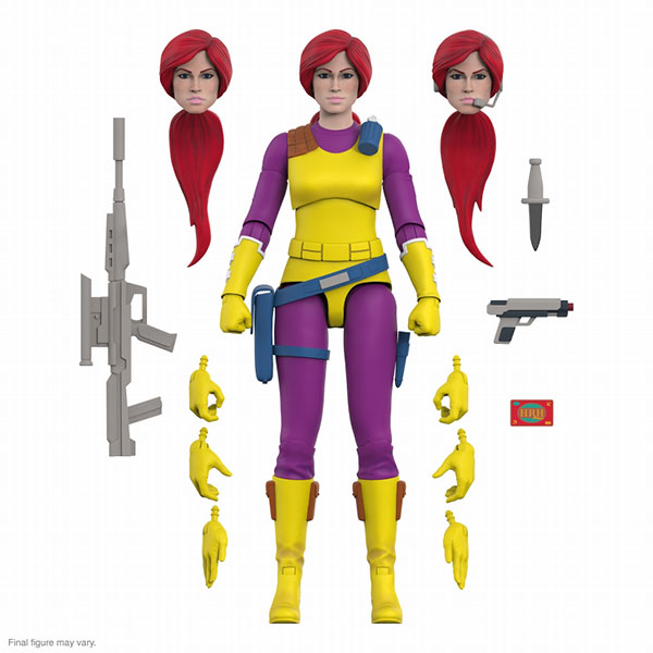 G.I.ジョー/ スカーレット アルティメイト 7インチ アクションフィギュア DIC パープル ver[スーパー7]《在庫切れ》