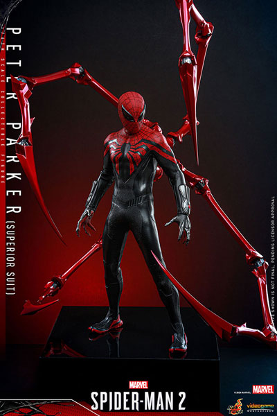 ビデオゲームマスターピース Marvel’s Spider-Man 2 スパイダーマン スーペリア・スーツ 延期前倒可能性大[] 同梱不可
