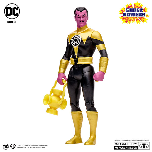 「DCスーパーパワーズ」4インチ・アクションフィギュア #32 シネストロ[コミック/Sinestro Corps War][マクファーレントイズ]