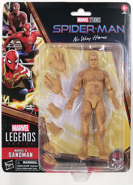 【中古】『マーベル』「マーベル・レジェンド」6インチ MCUシリーズ サンドマン[映画『スパイダーマン：ノー・ウェイ・ホーム』][ハズブロ]