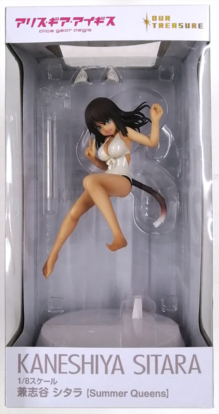 【中古】アリス・ギア・アイギス 兼志谷シタラ[Summer Queens] 1/8 完成品フィギュア[アワートレジャー]