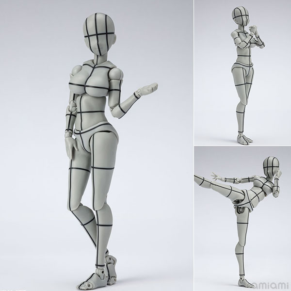 【中古】S.H.Figuarts ボディちゃん -矢吹健太朗- Edition ワイヤーフレーム (Gray Color Ver.)(再販版)[BANDAI SPIRITS]