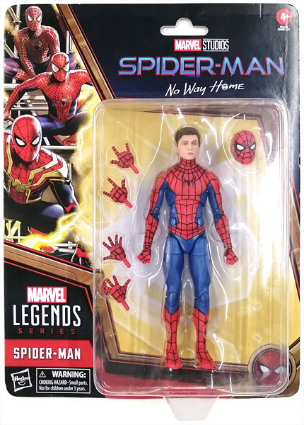 【中古】「マーベル・レジェンド」6インチ MCUシリーズ スパイダーマン[映画『スパイダーマン：ノー・ウェイ・ホーム』][ハズブロ]