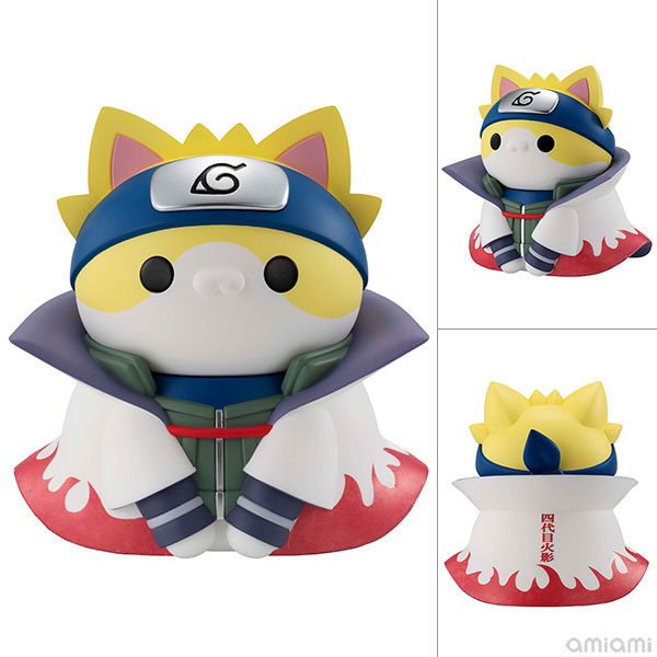 MEGA CAT NARUTO-ナルト- 疾風伝 ニャンとも大きなニャルト！シリーズ 波風ミナト ソフビフィギュア[メガハウス]