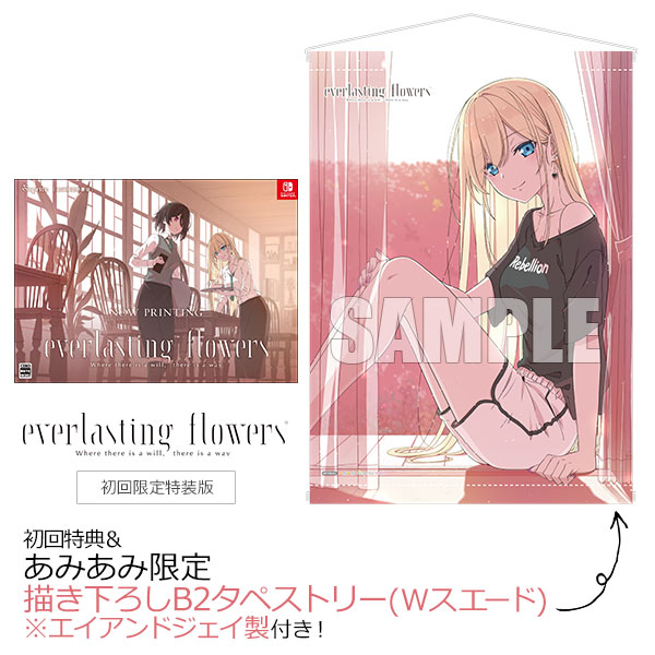 あみあみ限定特典】【特典】Nintendo Switch everlasting flowers 初回