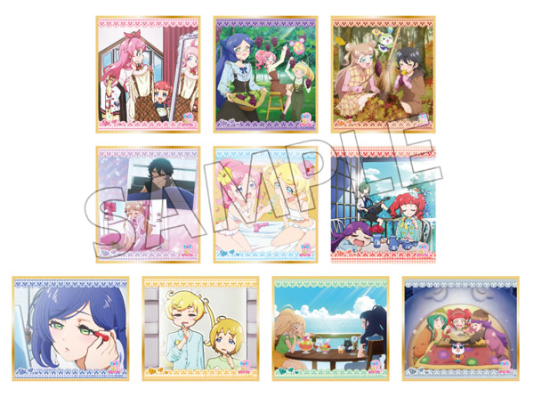 キラッとプリ☆チャン トレーディングミニ色紙 10個入りBOX[ティームエンタテインメント]《在庫切れ》