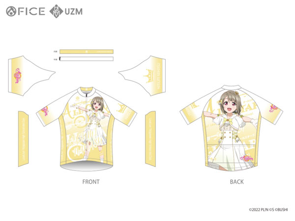 ラブライブ!中須かすみ　サイクルジャージ XL ラブライブ!中須かすみ サイクルジャージ XLオンライン ショ