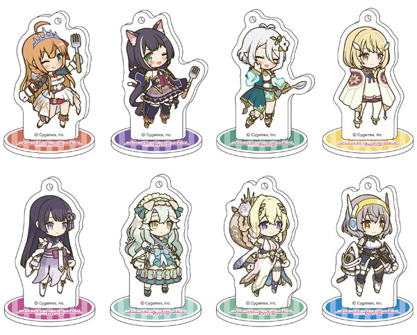 プリンセスコネクト！Re：Dive デフォルメアクリルキーホルダー