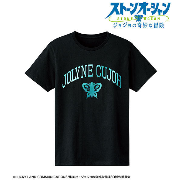 アニメ「ジョジョの奇妙な冒険 ストーンオーシャン」 空条徐倫 箔プリントTシャツ メンズ M[アルマビアンカ]《在庫切れ》