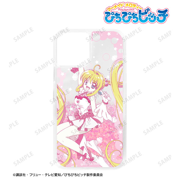 アニメ「ぴちぴちピッチ」 七海るちあ グリッターiPhoneケース(12 Pro Max)[アルマビアンカ]《在庫切れ》