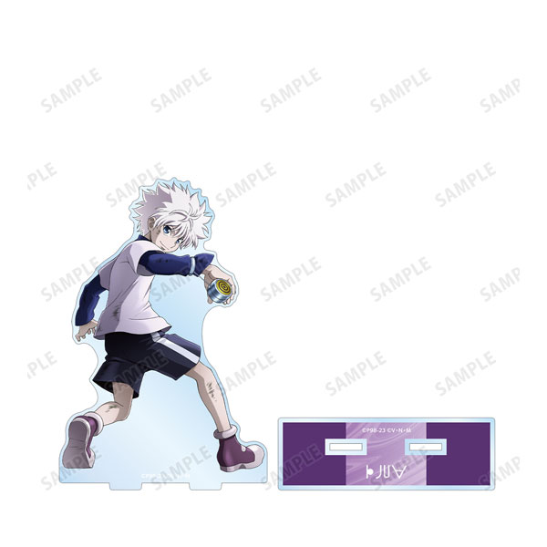 HUNTER×HUNTER 描き下ろし キルア 戦う背中ver. BIGアクリルスタンド HUNTER × HUNTER キルア ゴン BIGアクリルスタンド 戦う背中