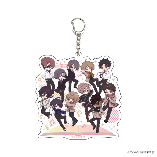 デカアクリルキーホルダー「川越ボーイズ・シング」01/集合デザイン(グラフアートイラスト)[A3]《在庫切れ》