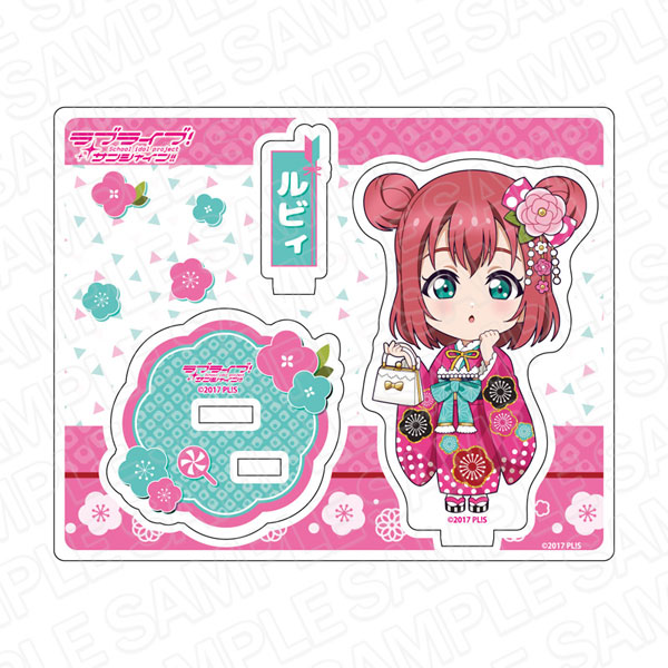 黒澤ルビィ クレヨンしんちゃん ラブライブ サンシャイン! アクリル