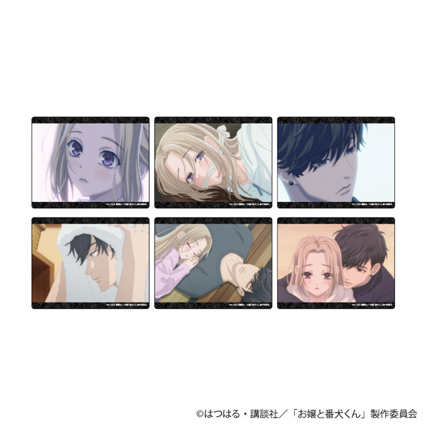 アクリルカード「TVアニメ『お嬢と番犬くん』」01/場面写イラスト 6個