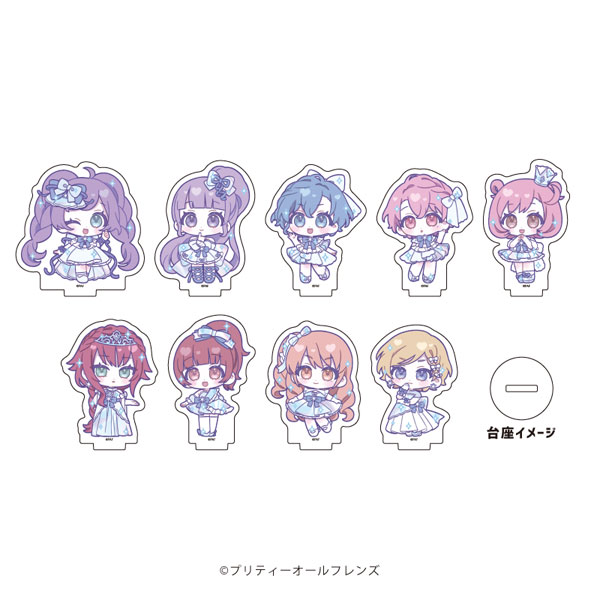 アクリルぷちスタンド「プリティーオールフレンズ」11/スノー