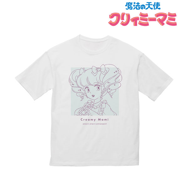 魔法の天使クリィミーマミ 描き下ろし 令和 時代ファッションver. BIGシルエットTシャツ ユニセックス M[アルマビアンカ]《在庫切れ》