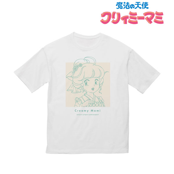 魔法の天使クリィミーマミ 描き下ろし 大正 時代ファッションver. BIGシルエットTシャツ ユニセックス S[アルマビアンカ]《在庫切れ》
