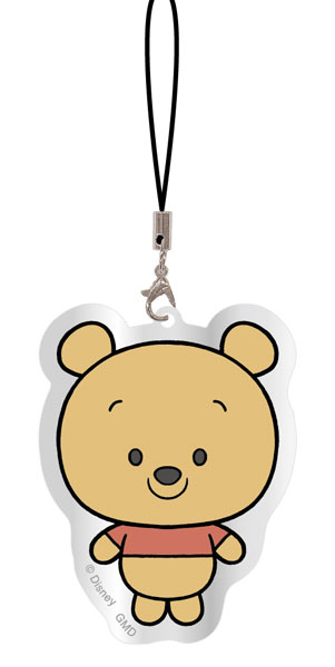 ディズニー くまのプーさん ちびーず おやすみ携帯ストラップ 全4種