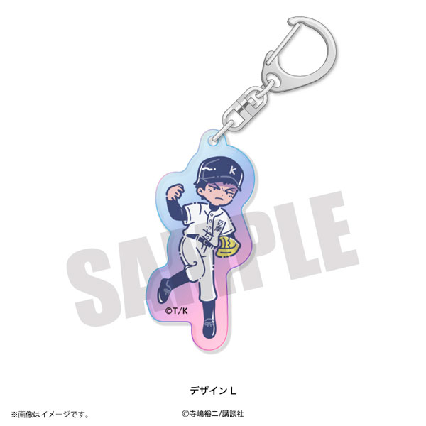 「ダイヤのA act II」 れとぽぷ オーロラアクリルキーホルダー L 本郷正宗[プレイフルマインドカンパニー]《在庫切れ》