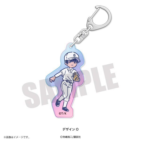 「ダイヤのA act II」 れとぽぷ オーロラアクリルキーホルダー O 王野新太郎[プレイフルマインドカンパニー]《在庫切れ》