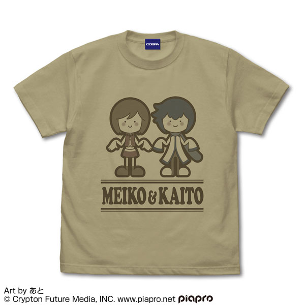 MEIKO・KAITO MEIKO＆KAITO Tシャツ あと Ver./SAND KHAKI-S[コスパ]