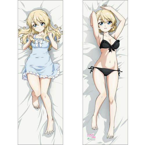 ガールズ＆パンツァー　最終章 ダージリン 抱き枕カバー 2WAYトリコット ガールズ＆パンツァー 最終章 描き下ろし抱き枕カバー(ダージリン/黒