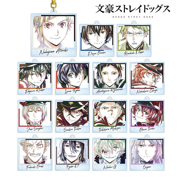 文豪ストレイドッグス トレーディング Ani-Art 第3弾 アクリルキーホルダー 15個入りBOX[アルマビアンカ]《在庫切れ》