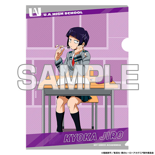 僕のヒーローアカデミア クリアファイル 学べ！授業 (耳郎響香)[読売テレビエンタープライズ]《在庫切れ》