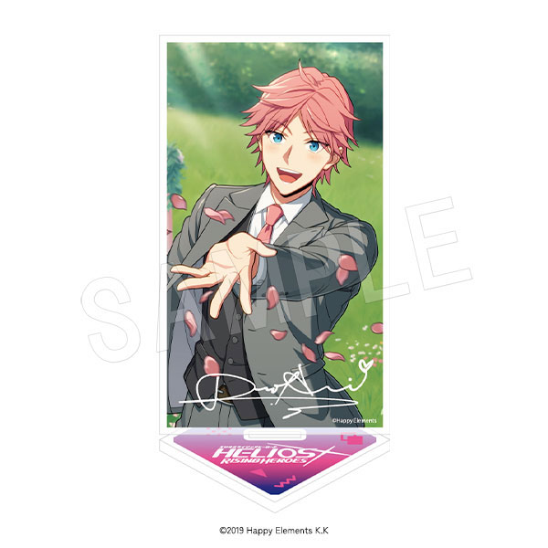 エリオスライジングヒーローズ ホログラムアクリルフィギュアスタンド ディノ・アルバーニ[中外鉱業]《在庫切れ》