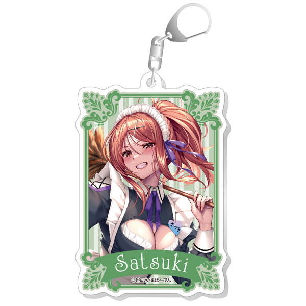 はにかみ彼女　ピロ水　繋がるチャーム　アクリルキーホルダー　全11種コンプリート はにかみ彼女 ピロ水 繋がるチャーム アクリルキーホルダー 全11種