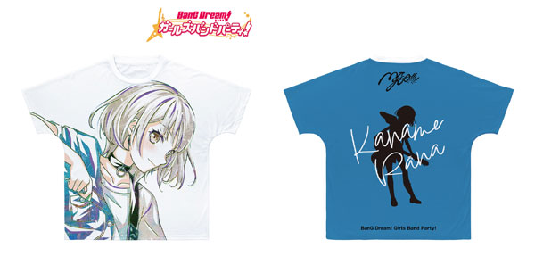 BanG Dream！ ガールズバンドパーティ！ 要楽奈 Ani-Art 第5弾 フルグラフィックTシャツ ユニセックス S[アルマビアンカ]《在庫切れ》