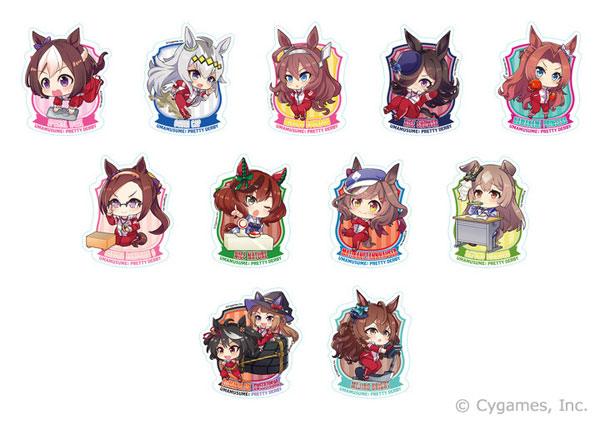 バッジ・ビンズ　【BOX】ウマ娘 プリティーダービー トレーニングバッジコレクション ウマ娘 プリティーダービー トレーニングバッジコレクション 11